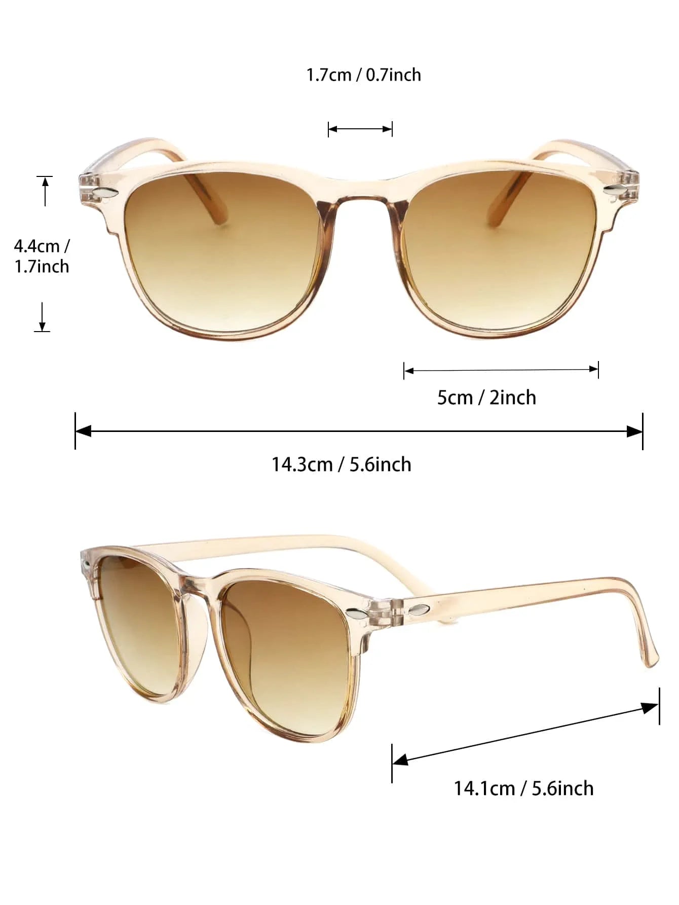 Chic Geometric Sunglasses Set
