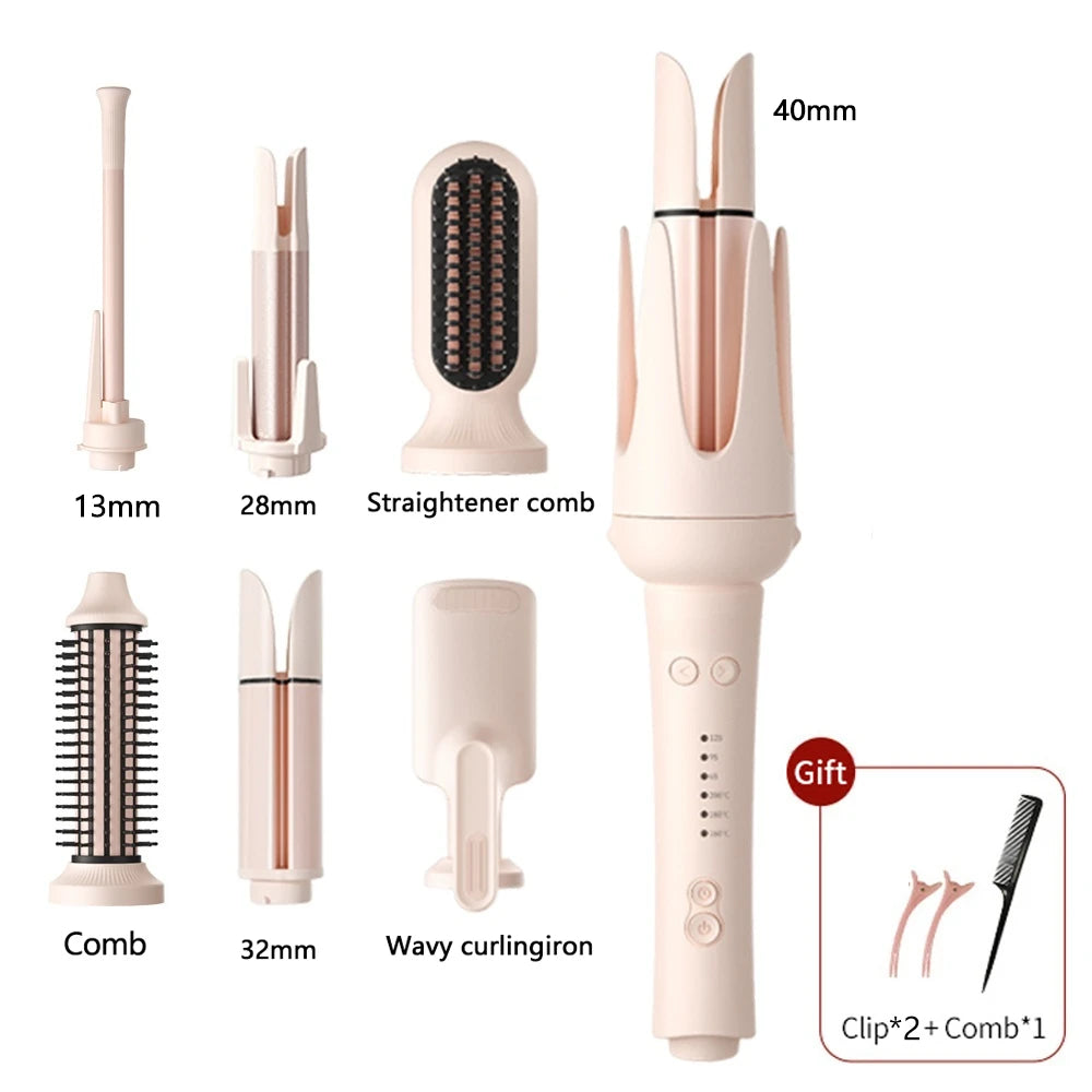 32MM Automatic Hair Curler Auto Rotating Ceramic Hair Roller 40mm Big waver Professional Curling Iron Curling Wand Hair Waver